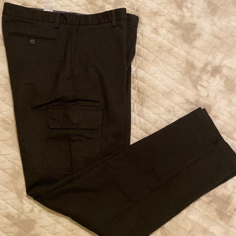 Charcoal black Mens Banana Republic pants